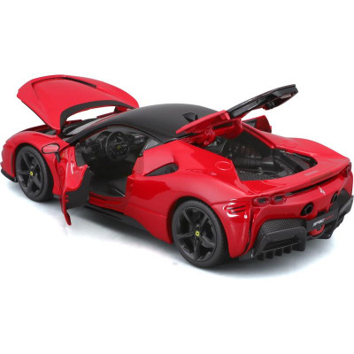 Bburago Ferrari SF90 Stradale 1:18 červená
