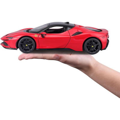 Bburago Ferrari SF90 Stradale 1:18 červená