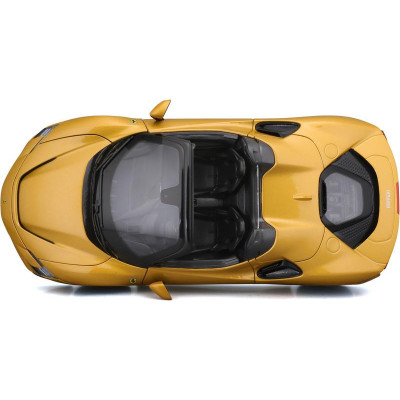 Bburago Ferrari SF90 Spider 1:18 zlatá metalíza