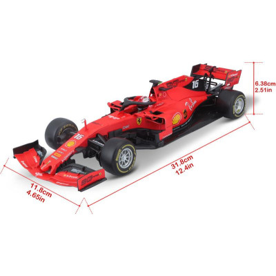 Bburago Ferrari SF90 1:18 16 Leclerc