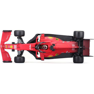 Bburago Ferrari SF21 1:18 55 Carlos Sainz
