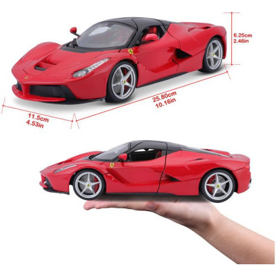 Bburago Signature Ferrari LaFerrari 1:18 červená