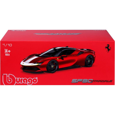 Bburago Signature Ferrari SF90 Stradale Assetto Fiorano 1:18 červená