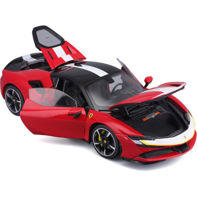 Bburago Signature Ferrari SF90 Stradale Assetto Fiorano 1:18 červená