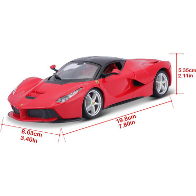 Bburago Ferrari LaFerrari 1:24 červená