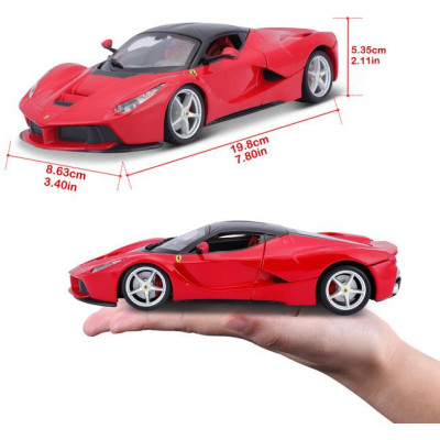 Bburago Ferrari LaFerrari 1:24 červená