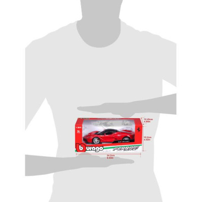 Bburago Ferrari LaFerrari 1:24 červená