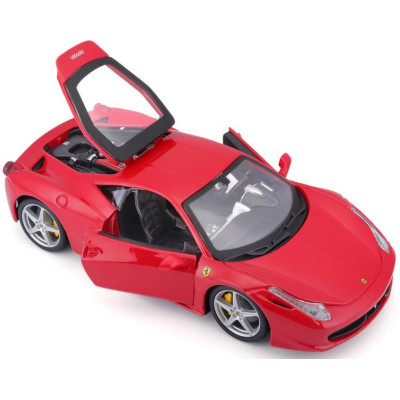 Bburago Ferrari 458 Italia 1:24 červená