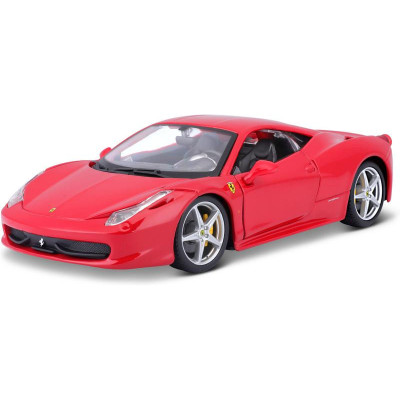 Bburago Ferrari 458 Italia 1:24 červená