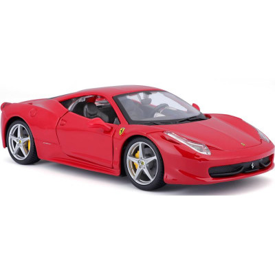Bburago Ferrari 458 Italia 1:24 červená