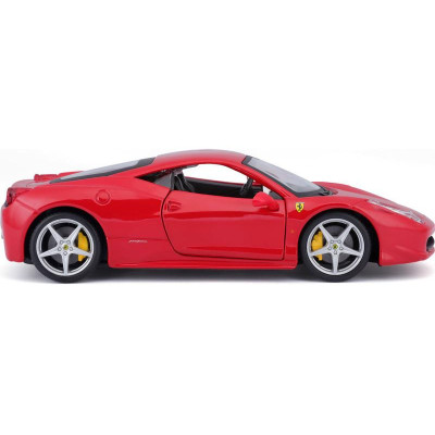 Bburago Ferrari 458 Italia 1:24 červená