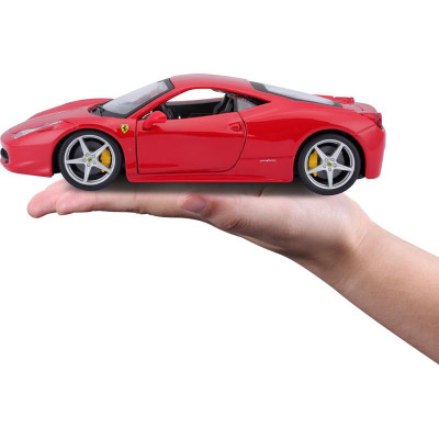 Bburago Ferrari 458 Italia 1:24 červená