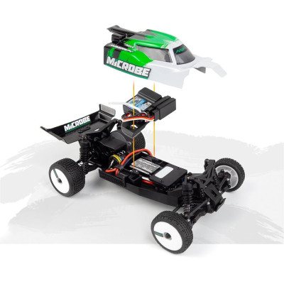 Maverick Microbe 1/24th Buggy - Zelená