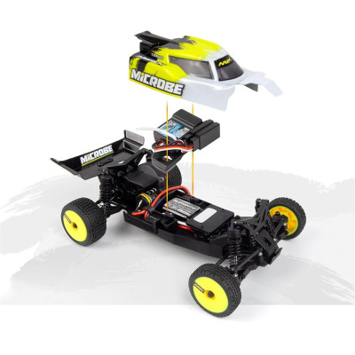 Maverick Microbe 1/24th Buggy - Žlutá