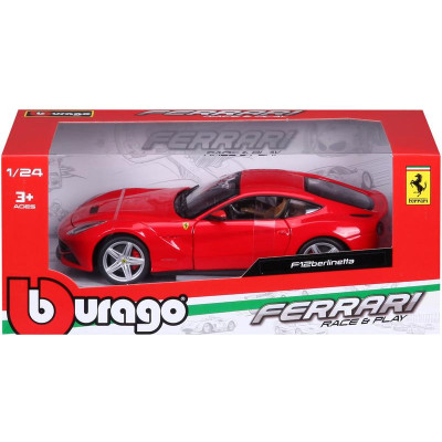 Bburago Ferrari F12 Berlinetta 1:24 červená