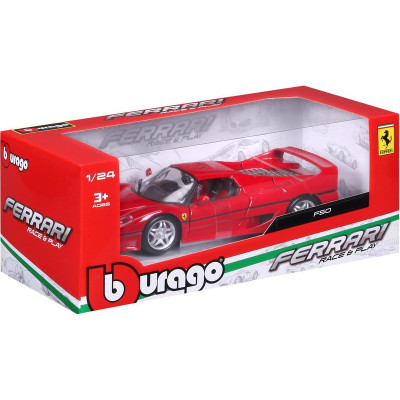 Bburago Ferrari F50 1:24 červená