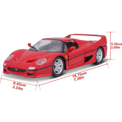Bburago Ferrari F50 1:24 červená