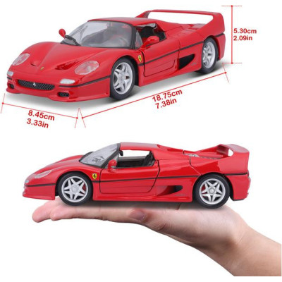 Bburago Ferrari F50 1:24 červená