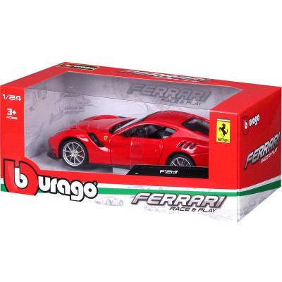 Bburago Ferrari F12TDF 1:24 červená