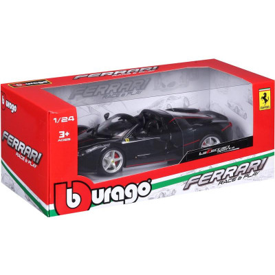 Bburago Ferrari LaFerrari Aperta 1:24 černá metalíza
