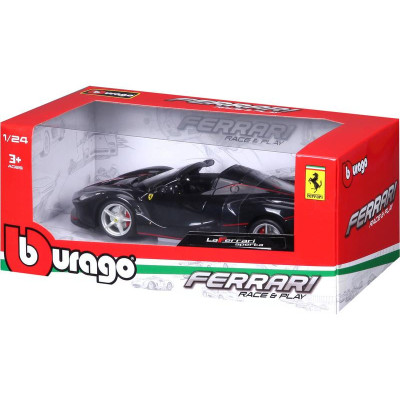 Bburago Ferrari LaFerrari Aperta 1:24 černá metalíza
