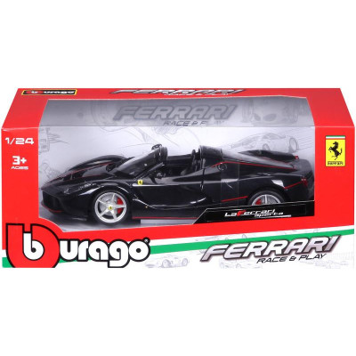 Bburago Ferrari LaFerrari Aperta 1:24 černá metalíza