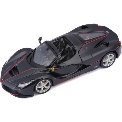 Bburago Ferrari LaFerrari Aperta 1:24 černá metalíza