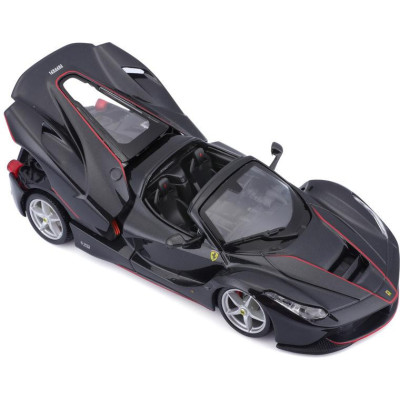 Bburago Ferrari LaFerrari Aperta 1:24 černá metalíza