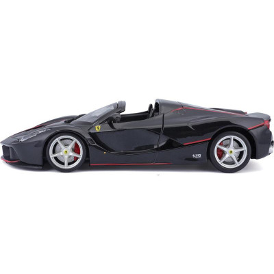 Bburago Ferrari LaFerrari Aperta 1:24 černá metalíza