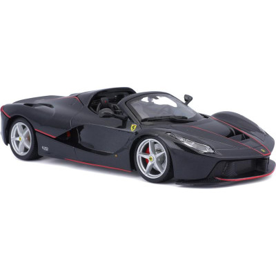 Bburago Ferrari LaFerrari Aperta 1:24 černá metalíza