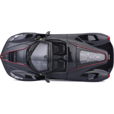 Bburago Ferrari LaFerrari Aperta 1:24 černá metalíza