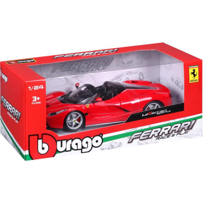 Bburago Ferrari LaFerrari Aperta 1:24 červená