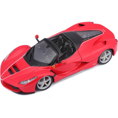 Bburago Ferrari LaFerrari Aperta 1:24 červená
