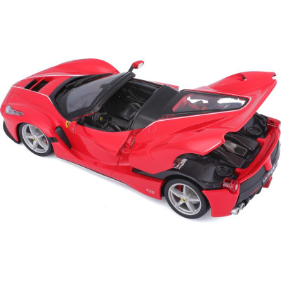 Bburago Ferrari LaFerrari Aperta 1:24 červená