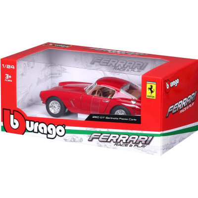 Bburago Ferrari 250 GT Berlinetta 1:24 červená