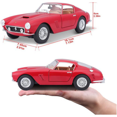Bburago Ferrari 250 GT Berlinetta 1:24 červená