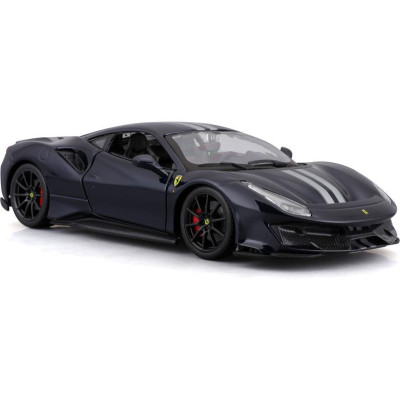 Bburago Ferrari 488 Pista 1:24 tmavě modrá