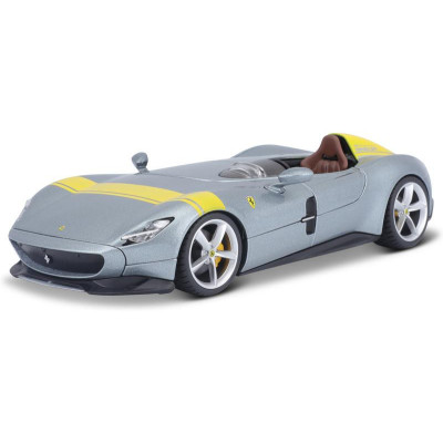 Bburago Ferrari Monza SP1 1:24 stříbrná