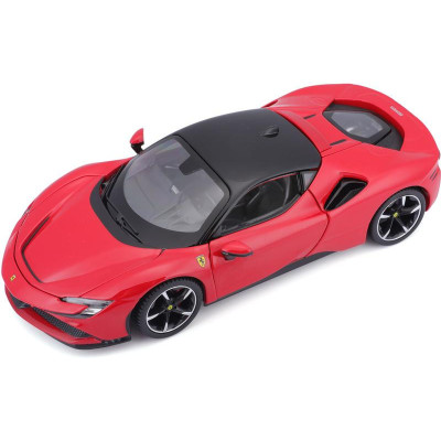 Bburago Ferrari SF90 Stradale 1:24 červená