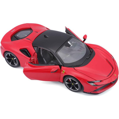 Bburago Ferrari SF90 Stradale 1:24 červená