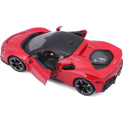 Bburago Ferrari SF90 Stradale 1:24 červená