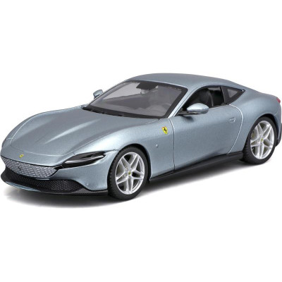 Bburago Ferrari Roma 1:24 stříbrná