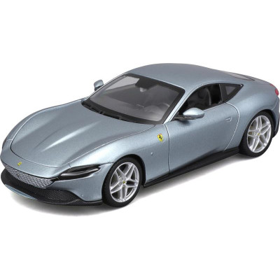 Bburago Ferrari Roma 1:24 stříbrná