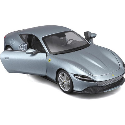 Bburago Ferrari Roma 1:24 stříbrná