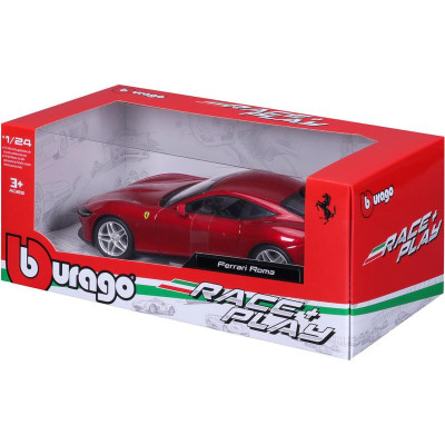 Bburago Ferrari Roma 1:24 červená