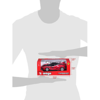 Bburago Ferrari FXX K 1:24 červená