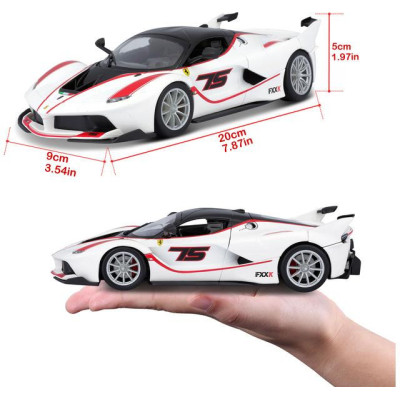 Bburago Ferrari FXX K 1:24 bílá