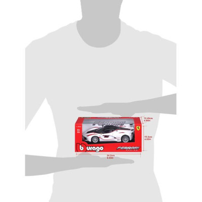 Bburago Ferrari FXX K 1:24 bílá