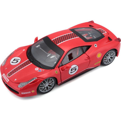 Bburago Ferrari 458 Challenge 1:24 červená