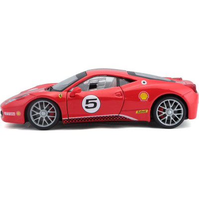Bburago Ferrari 458 Challenge 1:24 červená